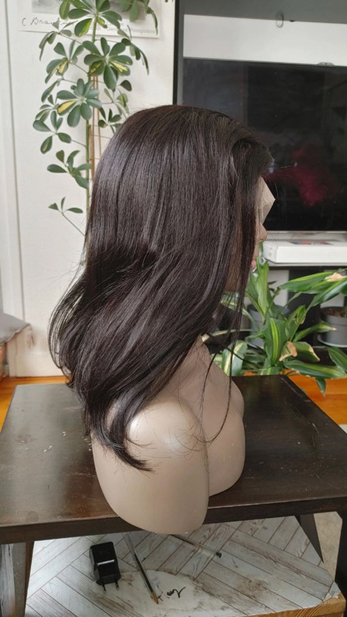 Perruque cheveux humains - photo numéro 3