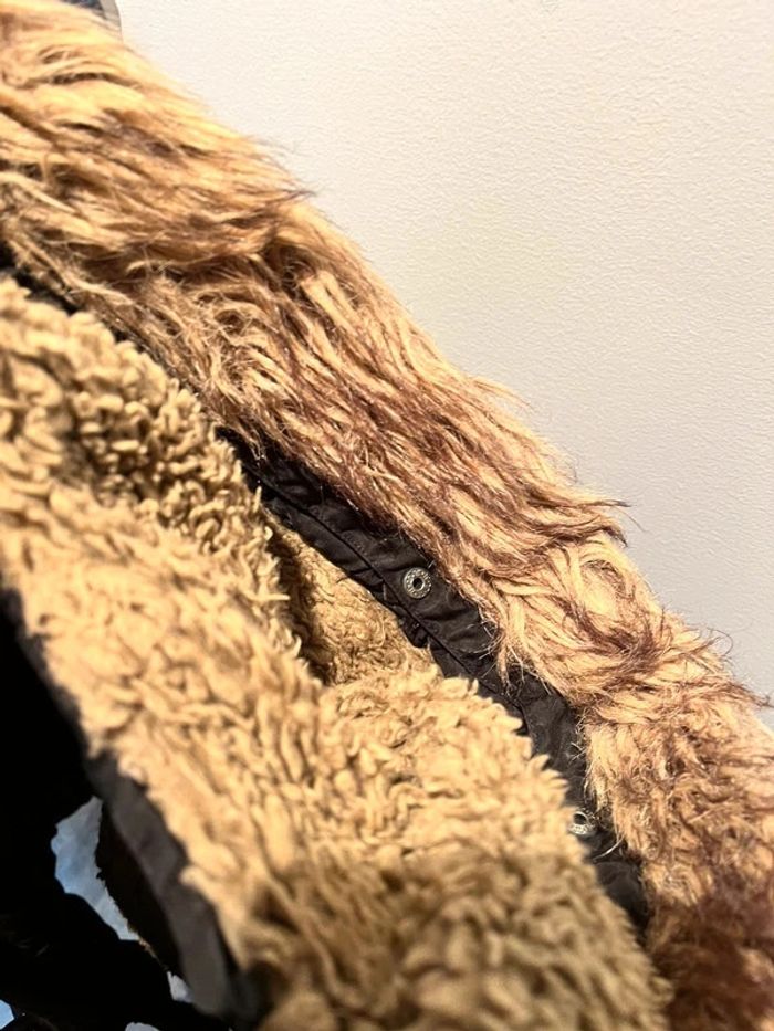 🤩 magnifique et comme neuve  parka homme Jack & Jones S/M noire avec capuche amovible - photo numéro 9