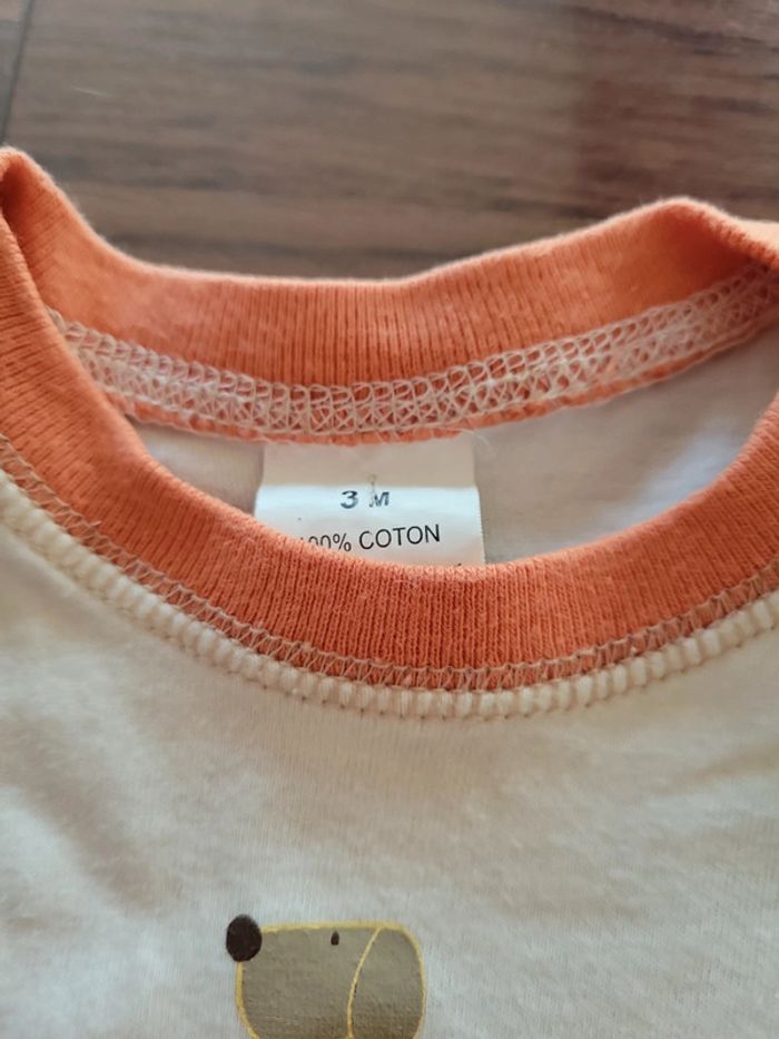 Lot de 4 tee-shirts manches courtes et 2 débardeurs garçon 3 mois - photo numéro 7