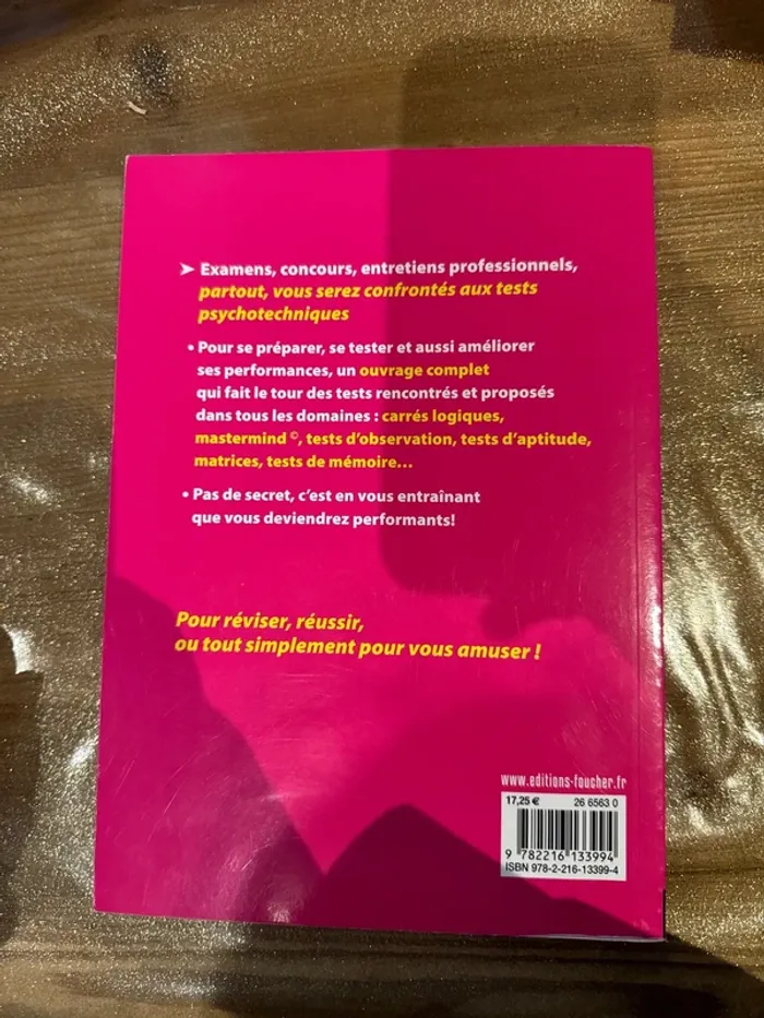 Livre tous les tests psychotechniques de mémoire, d’intelligence, d’attitude, de logique - photo numéro 3