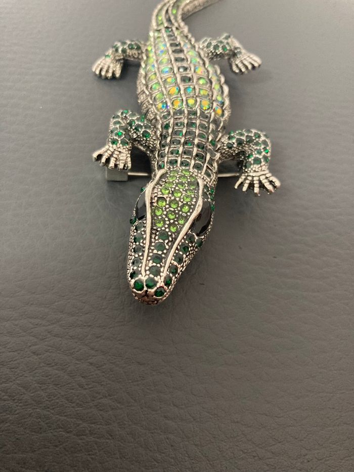 Broche crocodile - photo numéro 3