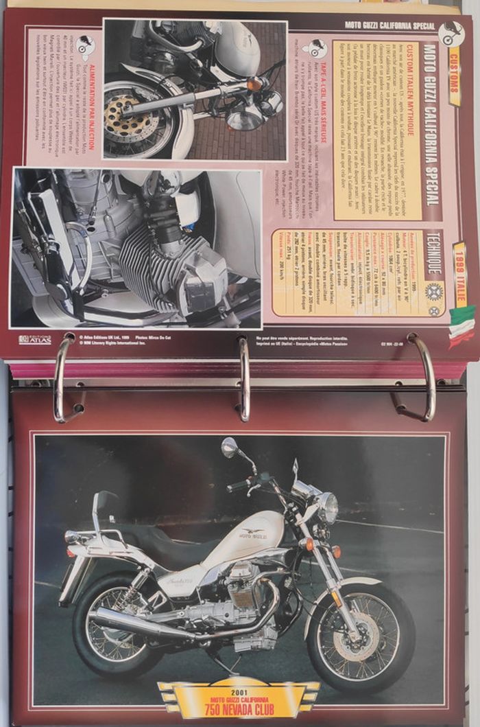 Classeur Motos Passion - Préparations & Customs (175 fiches) - photo numéro 15