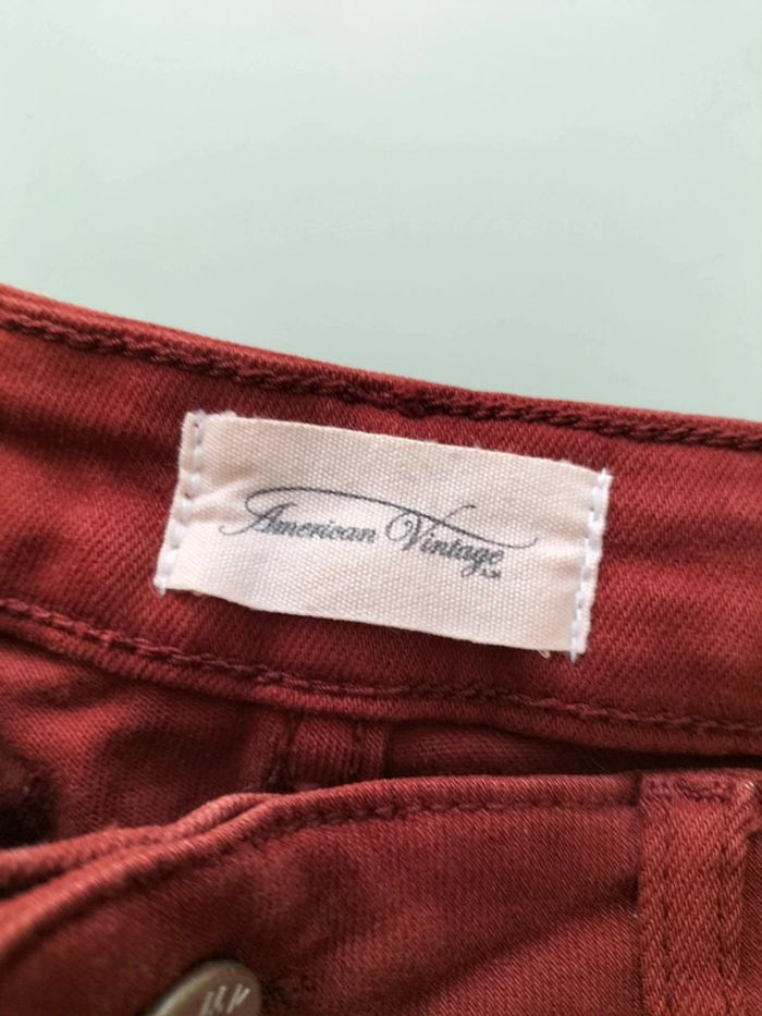 Pantalon bordeau taille 34/36 - photo numéro 6
