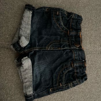 Short en jeans