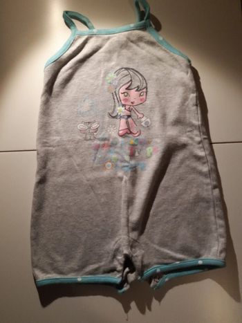 Grenouillère bretelles