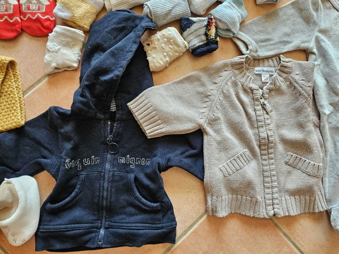 Lot 1 mois garcon pyjamas bodies pantalon tee shirt - photo numéro 9