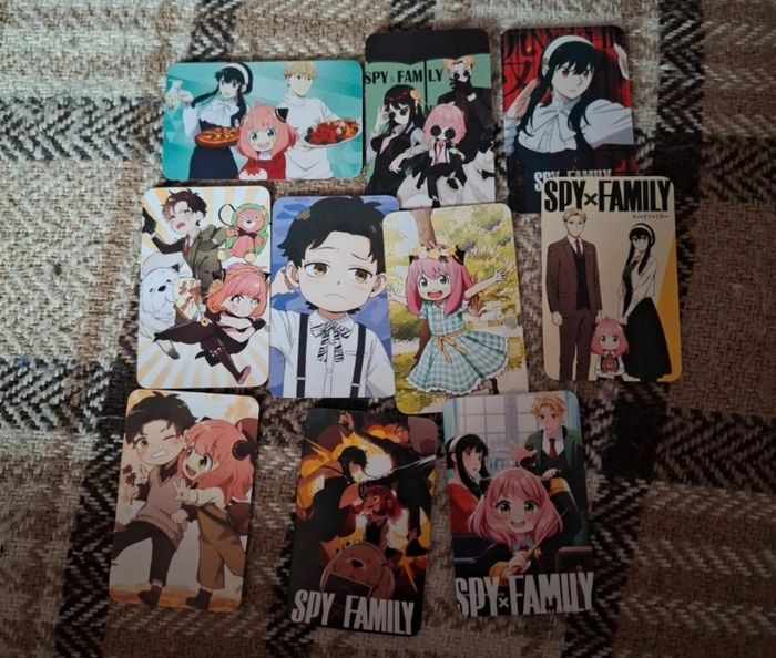 Lot de 60 cartes spy x family - photo numéro 2