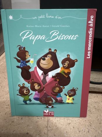 Livre Papa bisous 