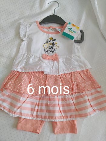 Ensemble 6 mois minnie