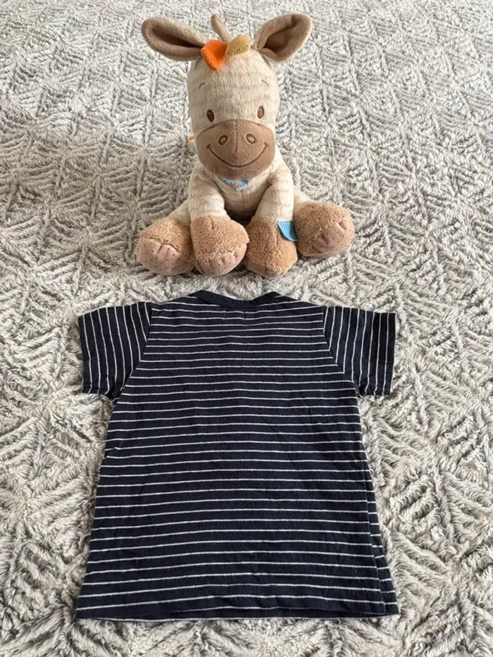 Ensemble t-shirt, pantalon et sarouel 9 mois - photo numéro 6
