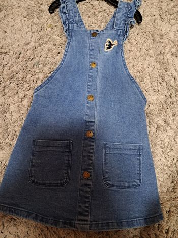 Robe salopette 4 ans