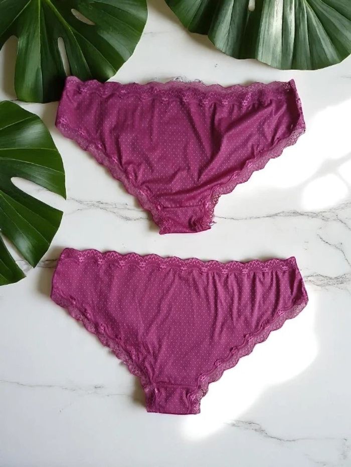 Lot de 2 Culottes violine 50 - photo numéro 4