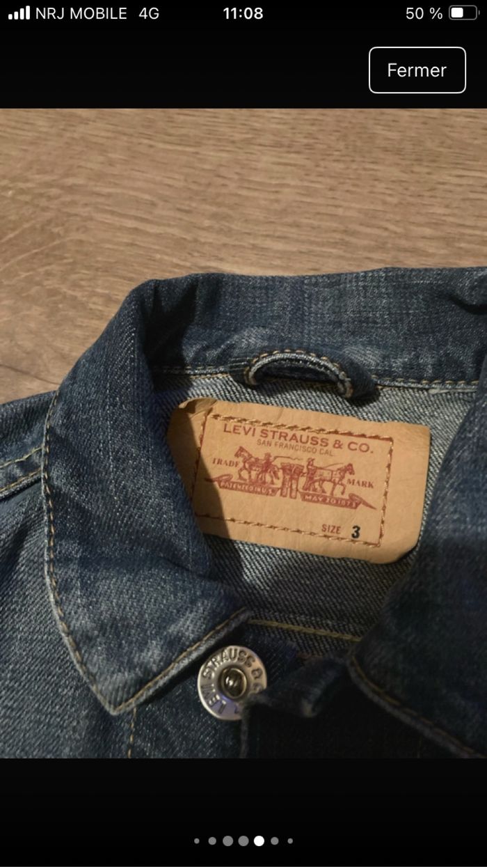 Veste en jean Levi’s - photo numéro 7