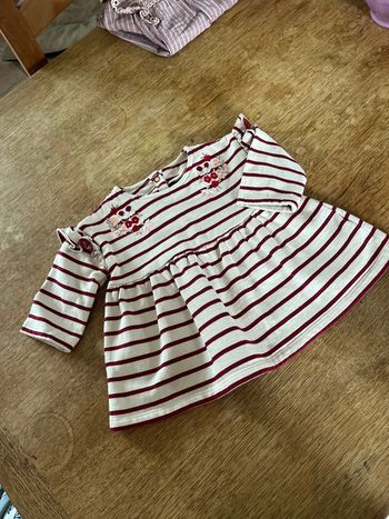 Robe sweat marinière sergent major