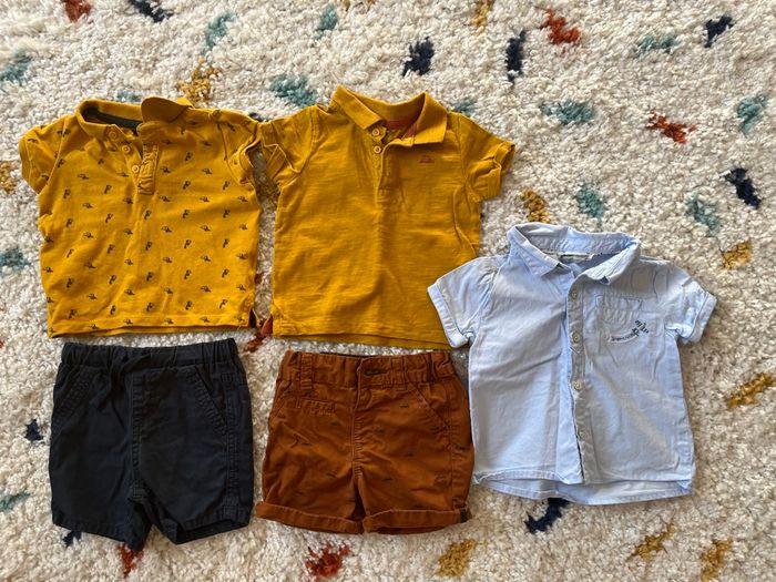 Lot de tenues d’été bébé en taille 6 mois
