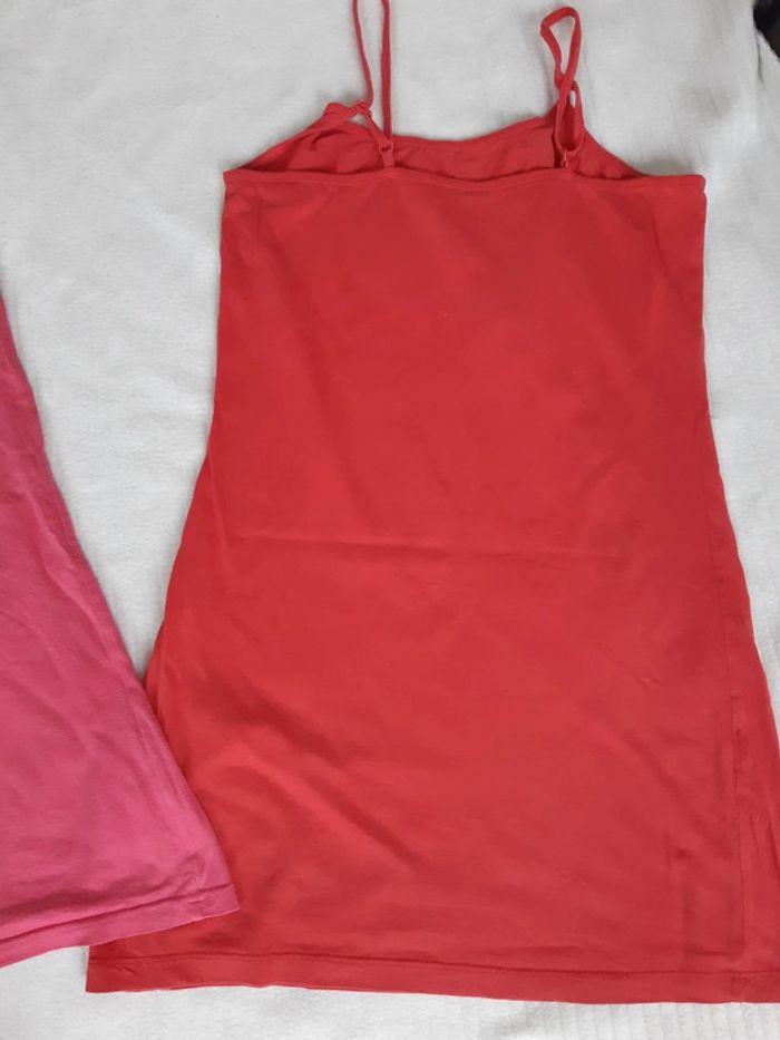 Lot de 2 chemises de nuit à bretelles - photo numéro 4