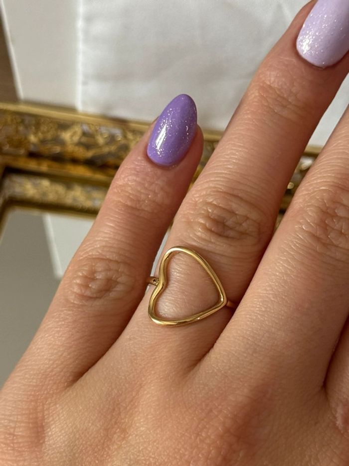Bague cœur 💛 - photo numéro 2