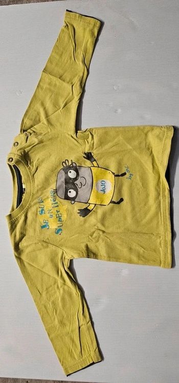 Lot de 2 t-shirts manches longues orchestra 2 ans