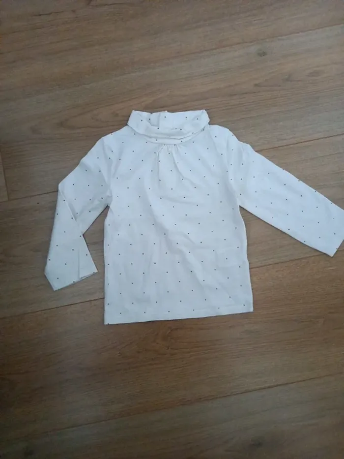 Tee shirt col roulé 18 mois
