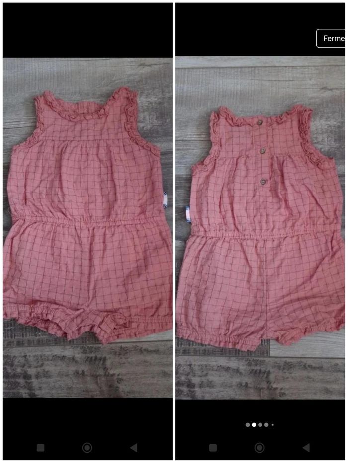 lot barboteuses filles taille 6 mois - photo numéro 2