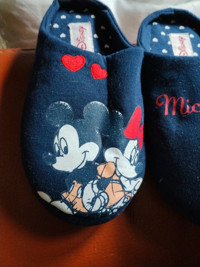 Chaussons fille Mickey et Minnie 33 - photo numéro 2