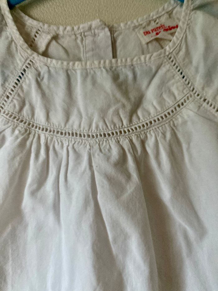 tunique avec broderie ajourée et animaux taille 18 mois - photo numéro 4