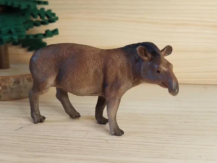 MOJO tapir marron Figurine animal de la savane - photo numéro 3