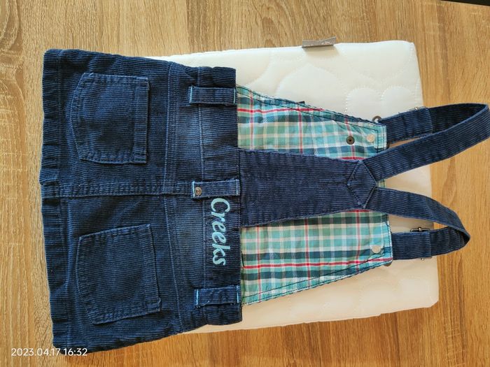 Ensemble robe en jean + chemise - photo numéro 6