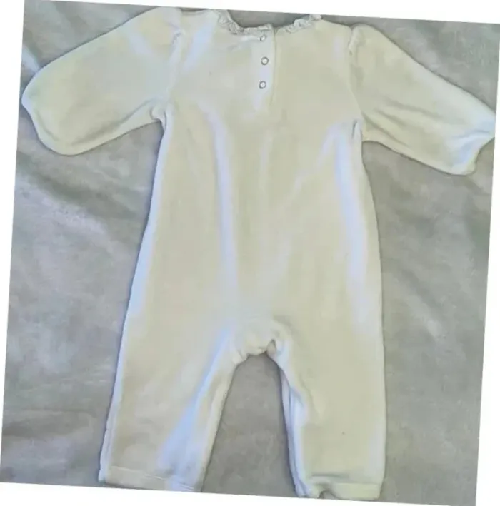 Salopette sans pied vintage bébé fille 3 mois Juicy Couture - photo numéro 2