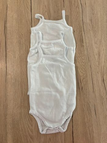 Lot de bodys été bébé fille 6mois