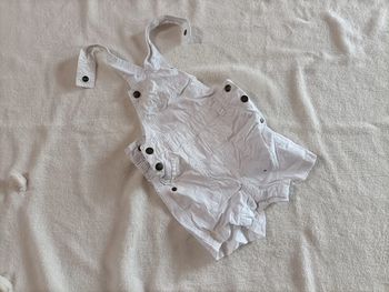 Salopette courte 6 mois - Kitchoun