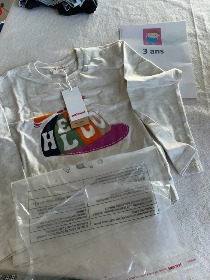 Tee shirt catimini 3 ans