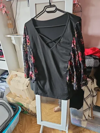 Blouse manches chauve souris t44 curve