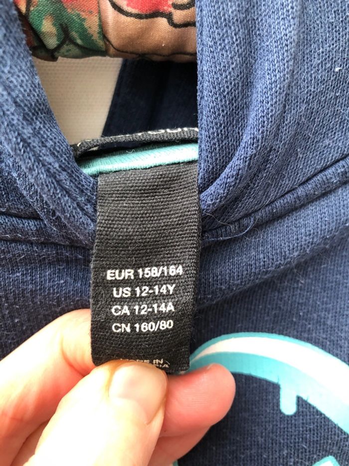 Sweat à capuche garçon 12/14 ans - photo numéro 4