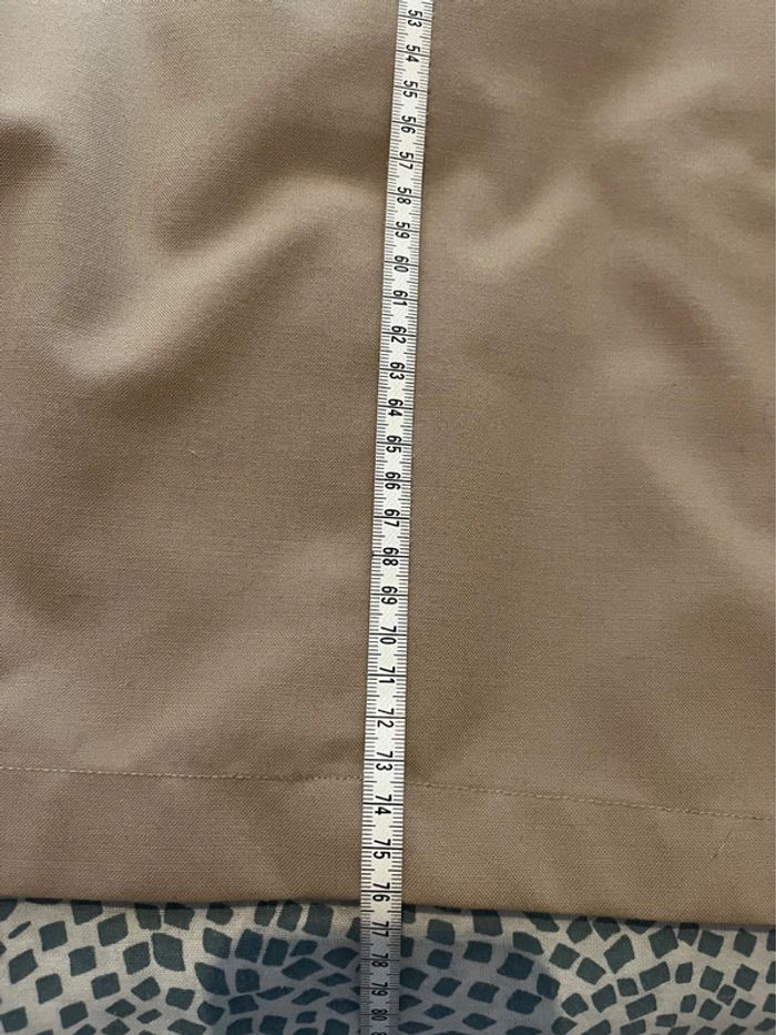 Blazer long beige style officier marin fait main 40/42 - photo numéro 9