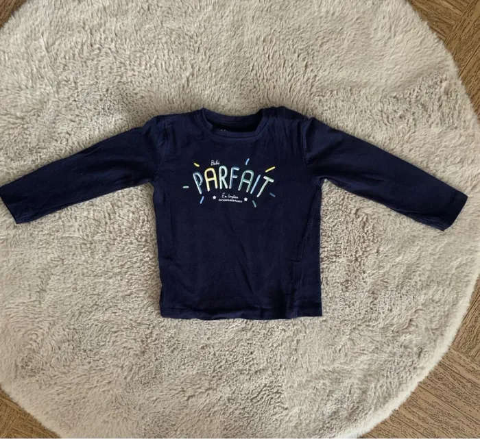 Lot 3 teeshirt longues manches 2 ans - photo numéro 12