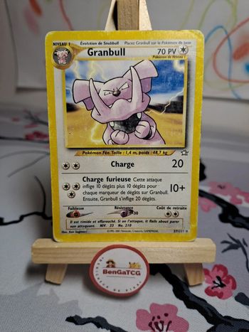 Carte Pokémon Granbull 37/111 Neo Genesis ed2 Wizards Fr