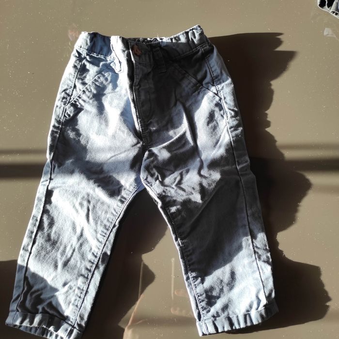 Pantalon bleu 12 mois