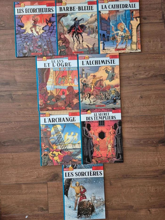Lot de 8 bandes dessinées Jhen