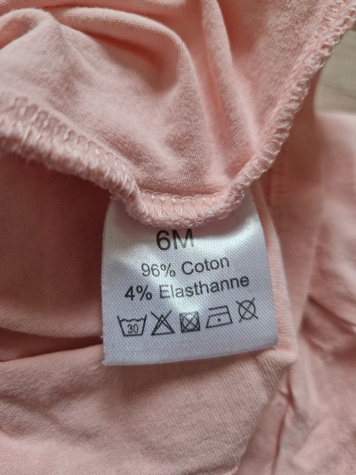 Lot de 3 t-shirts bébé col montant Boite à malices 6 mois - photo numéro 10