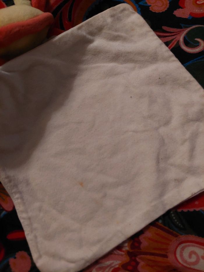 #1 Sucre d'orge - doudou mouchoir Cajou la girafe - photo numéro 7