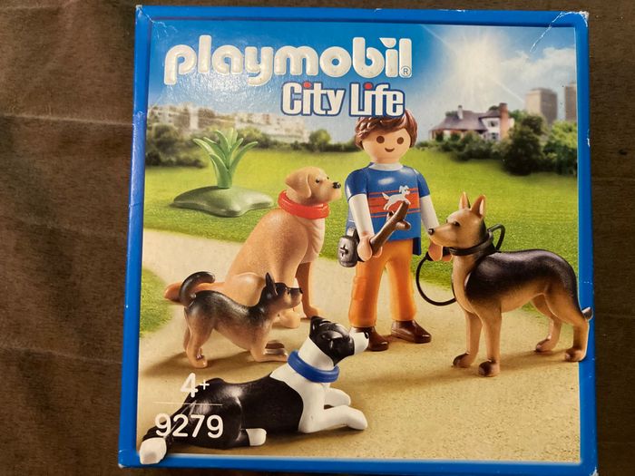 Playmobil entraîneur et chiens