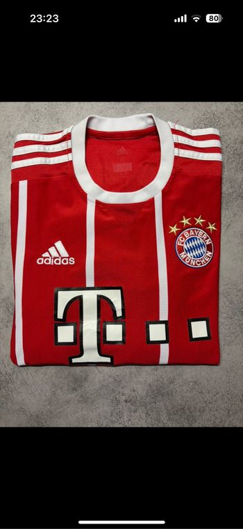 Maillot domicile Adidas du Bayern Munich année 2017/2018