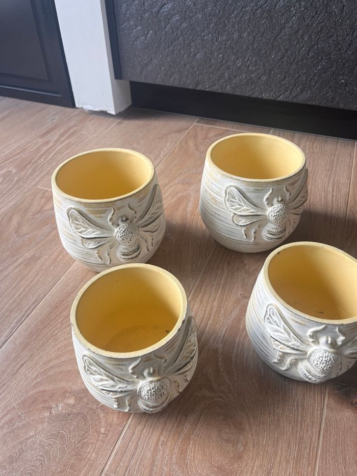 Magnifique lot de pot de fleur en céramique - photo numéro 4