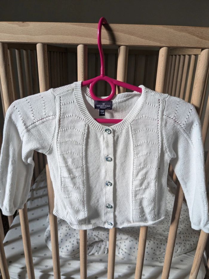 Gilet blanc sergent major