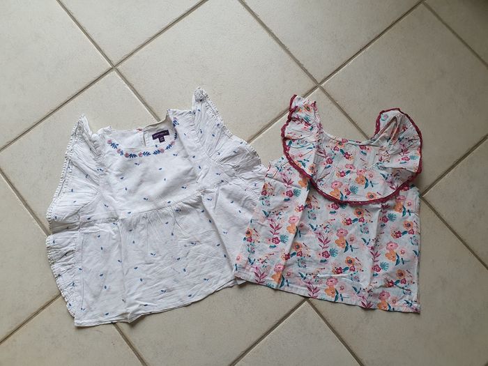 Lot de 2 chemisiers 6 ans