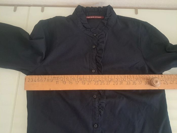 Comptoir des cotonniers chemise marine T 34 en tbe - photo numéro 12