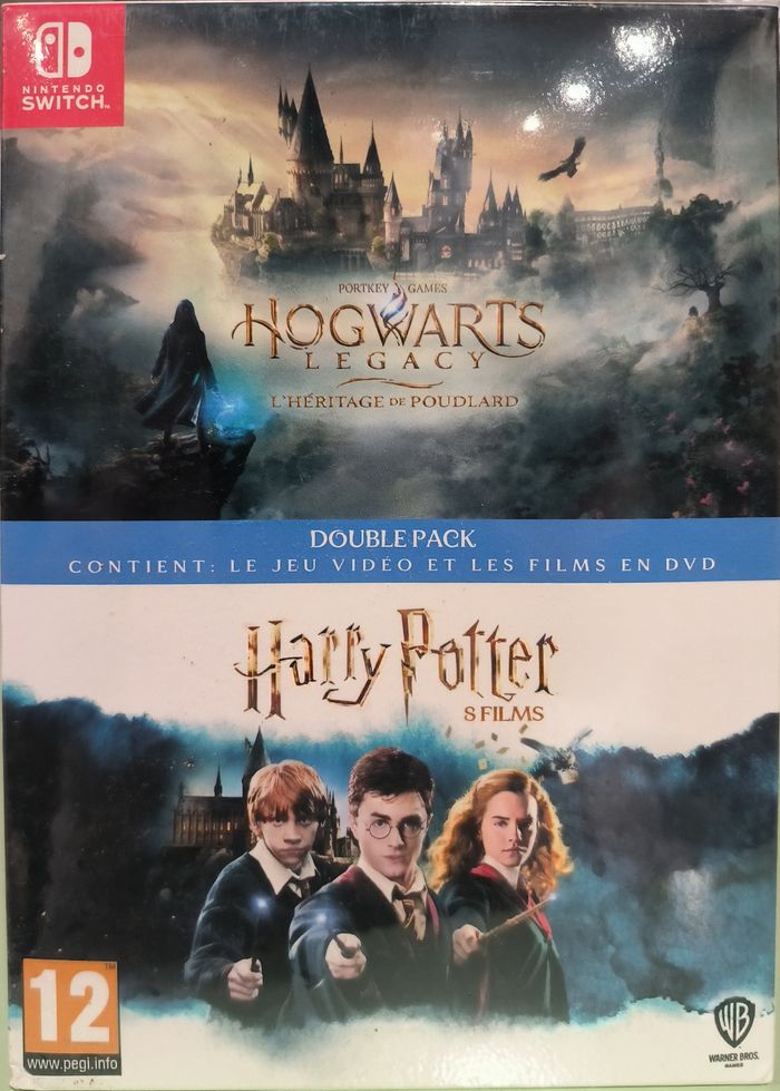 Jeu switch Hogwarts legacy et 8 DVD du film Harry potter - photo numéro 1