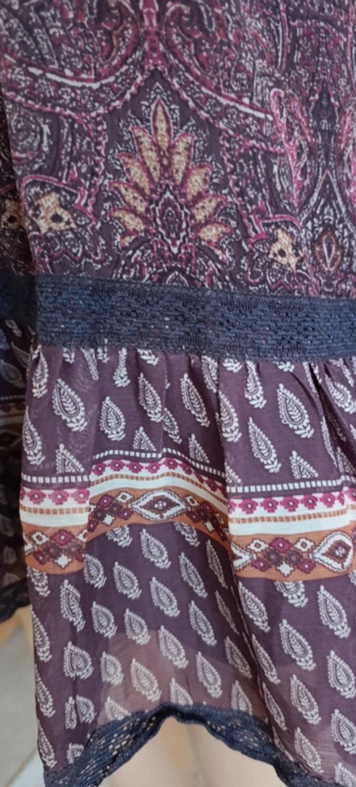 Robe bohème été la redoute création taille 38 - photo numéro 3