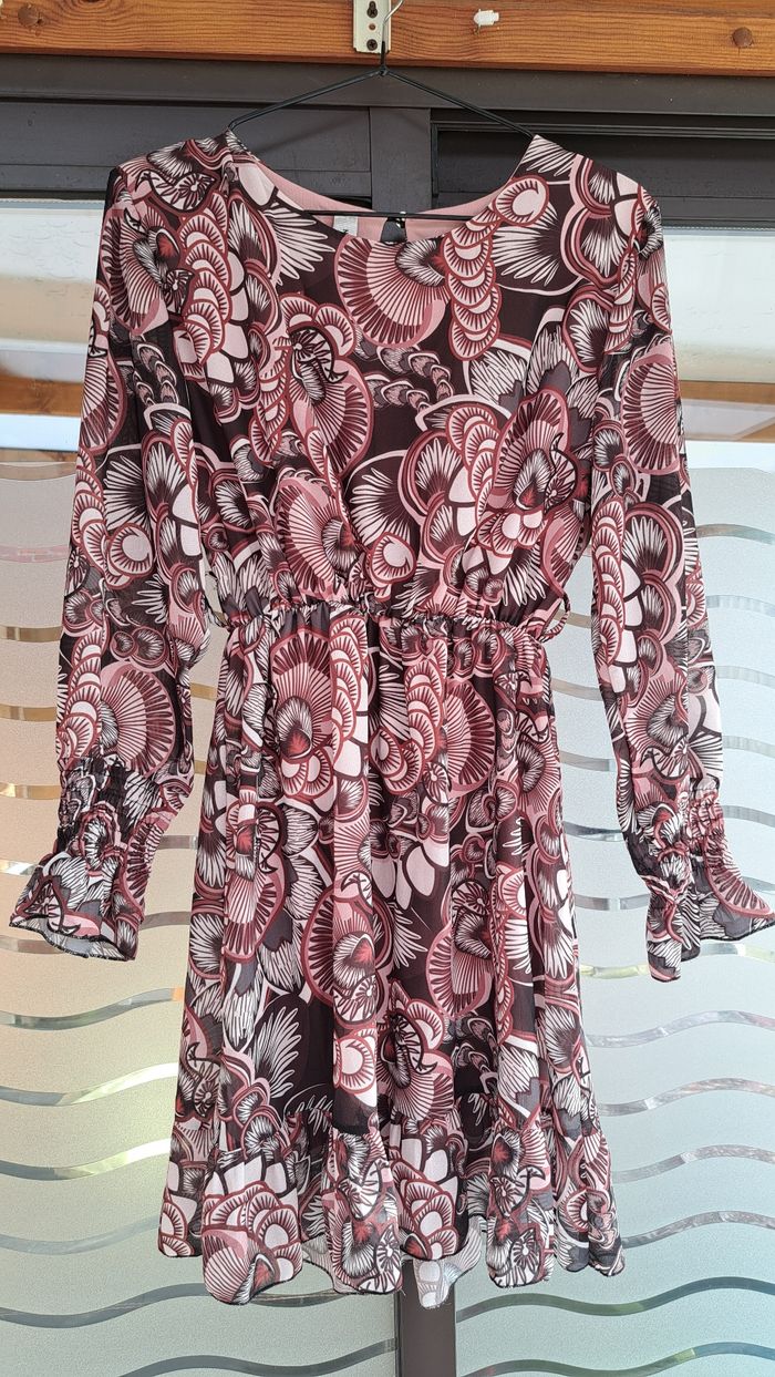 Robe longues manches